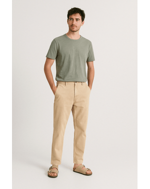 Pantaloni din bumbac 25TEK04075