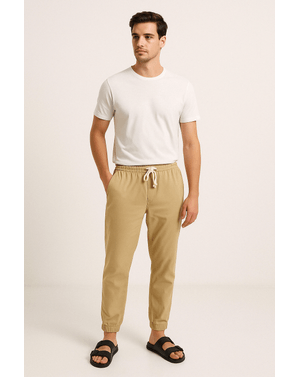 Pantaloni subtiri cu talie elastica 25TEK04080