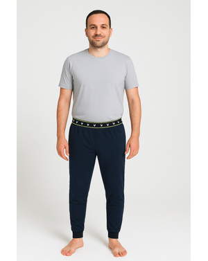 Pantaloni de pijama din bumbac N241419002