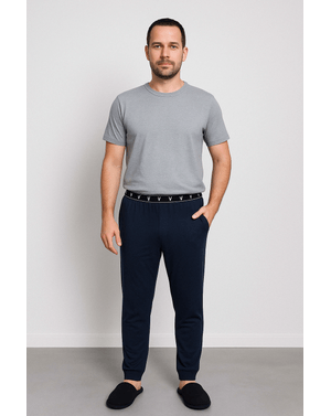 Pantaloni de pijama din bumbac N241419003
