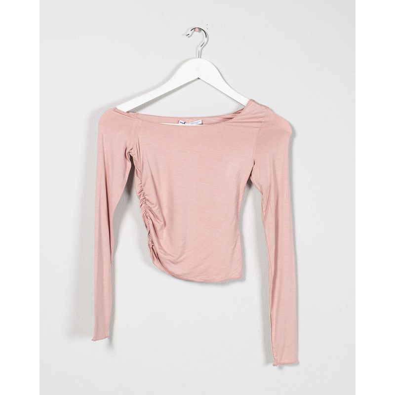 Bluza-subtire-cu-fronseu-si-un-umar-gol-25TEK01013