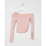 Bluza-subtire-cu-fronseu-si-un-umar-gol-25TEK01013
