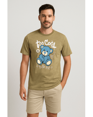 Tricou cu maneca scurta si imprimeu N241504008