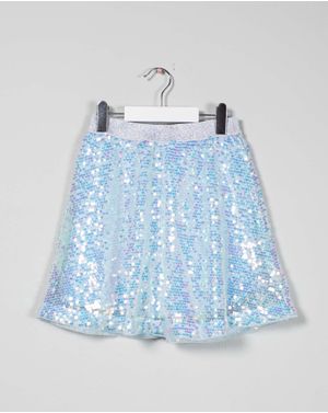 Fusta cu paiete si talie elastica N241324009