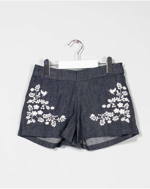 Pantaloni scurti din bumbac pentru fete N241689004