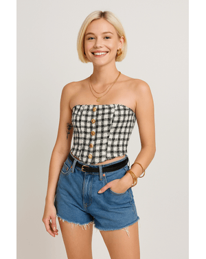 Bluza cu nasturi 25TEK01080