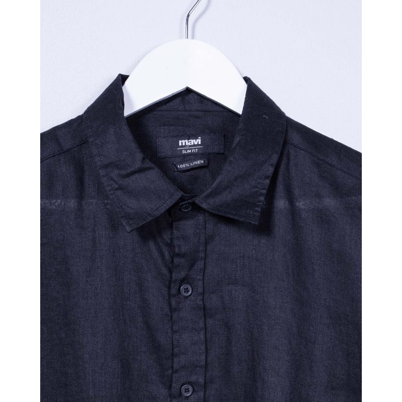 Camasa-slim-fit-din-in-pentru-barbati-25KOS35002