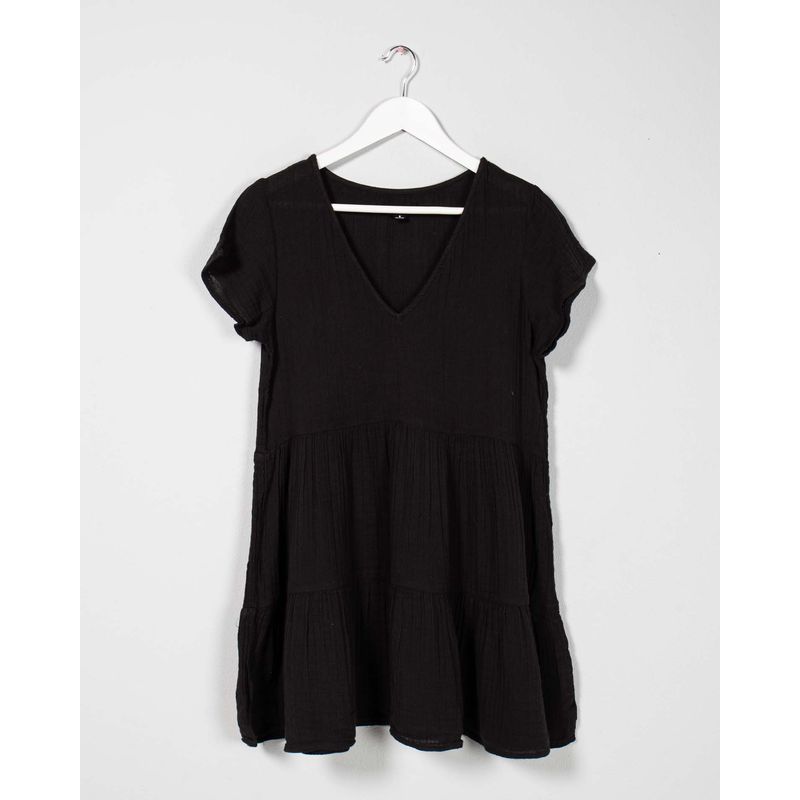 Rochie-clos-din-bumbac-cu-maneca-scurta-N241402003