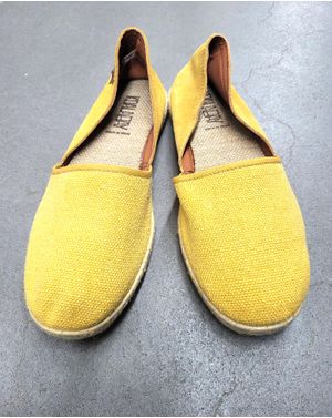 Espadrile galbene cu detalii din piele – Koala Bay 25TFT01158