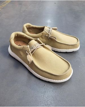 Pantofi casual cu șiret și talpă flexibilă – Koala Bay, material textil 25TFT01149