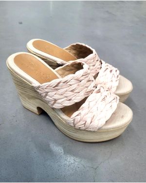 Sandale Koala Bay cu toc platformă și împletitură 25TFT01179