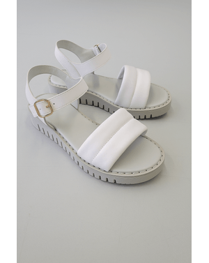 Sandale cu platformă din piele naturală 25VEN04005