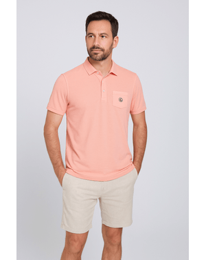 Tricou polo din bumbac pentru barbati 25KOS34006