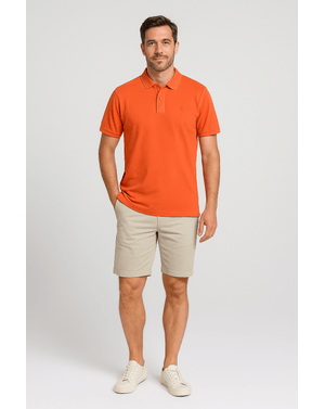 Tricou polo din bumbac 25KOS39004