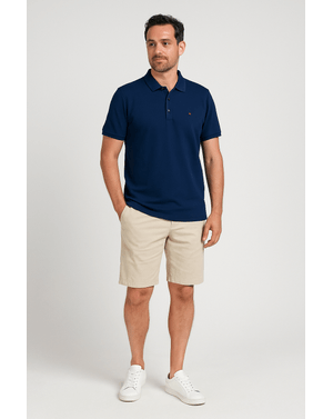 Tricou polo din bumbac pentru barbati 25KOS32009