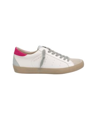 Pantofi sport albi cu accente colorate – Stil urban cu energie fresh 25CHL05003