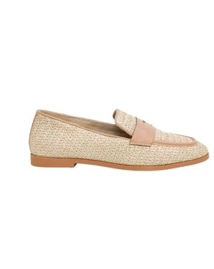 Loafers din piele ecologică cu textură împletită și finisaj minimalist 25CHL12001