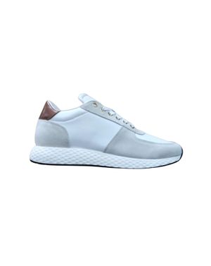 Sneakers cu exterior din piele naturală
