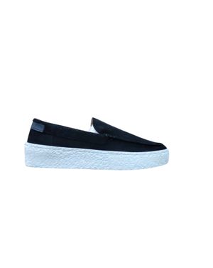 Loafers negri din piele naturală