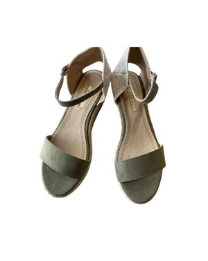Sandale verzi din material textil– Răsfăț natural pentru pașii tăi 25CHL11011
