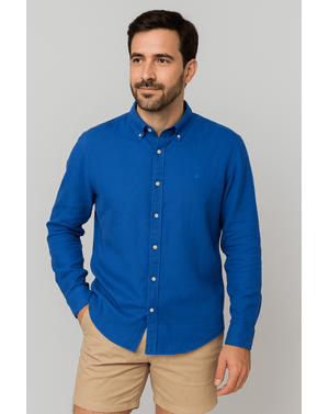 Cămașă Casual cu Guler Button-Down și Închidere cu Nasturi 25KOS50001
