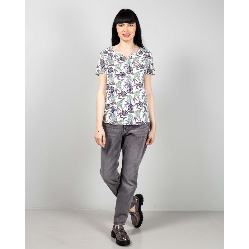 Tricou-din-bumbac-cu-decolteu-si-imprimeu-N240664014