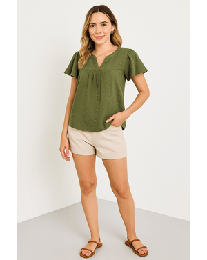 Bluza uni din bumbac N230342046