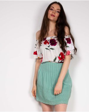 Bluza subtire cu umerii goi N240302004