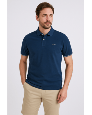Tricou Polo Clasic din Bumbac  25KOS46048