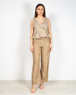 Pantaloni lejeri DOCA cu fermoar la spate 22MNB02081