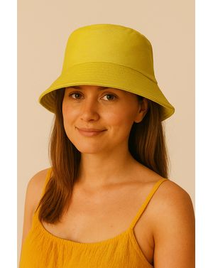 Pălărie Bucket Galben Solar M07A0102004