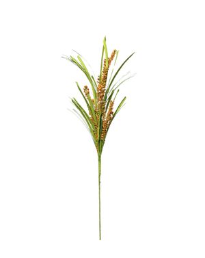 Ramură decorativă cu spice portocalii – accent natural pentru aranjamente moderne M42A0102001