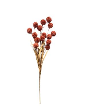 Ramură decorativă cu globuri ruginii – eleganță tomnatică pentru casa ta M42A0103003