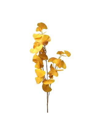 Ramură decorativă Ginkgo Galben – eleganță asiatică pentru decoruri sofisticate M42A0105001