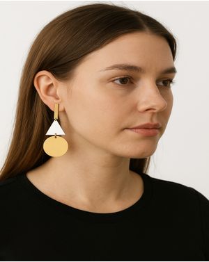 Cercei „Forma Perfectă” – Triunghi & Cerc în Armonie M20A0141003