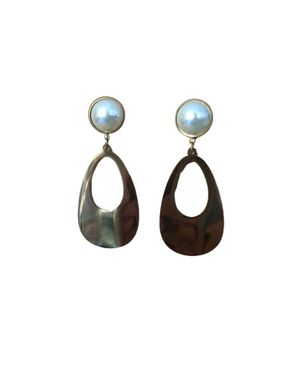 Cercei „Lacrima Perlei” – Eleganță Organică M20A0141008