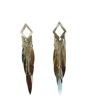 Cercei „Midnight Drape” – Linii, Lanțuri și Lumină M20A0150003