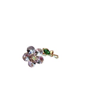 Broșă „Sparkle Blossom” – Floare cu Străluciri Multicolore M2293901105