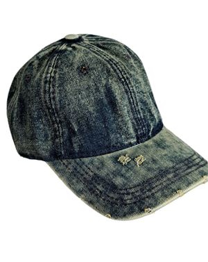 Sapca din denim model spalacit