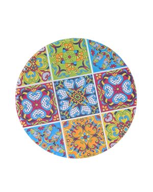Suport rotund multicolor pentru vase fierbinti