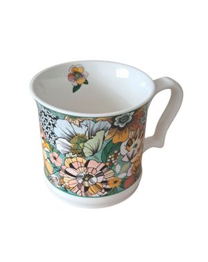 Cana cu imprimeu floral