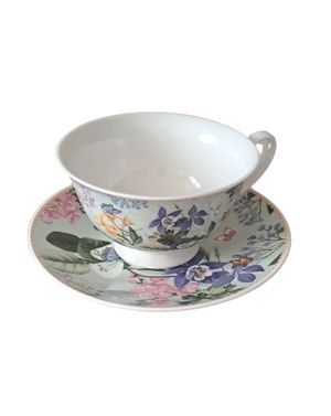 Set ceasca cu farfurie Tea Time
