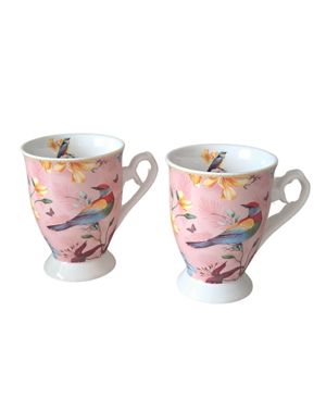 Set 2 cani Birds in Garden