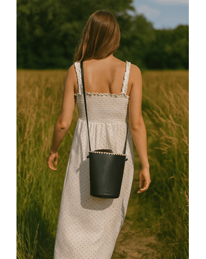 Geanta Bucket Black