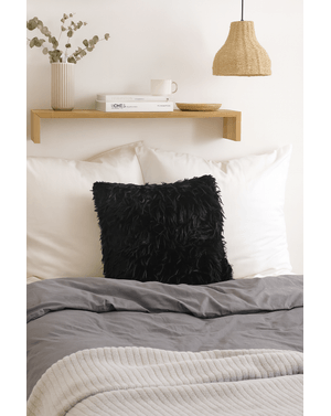 Fata de perna Fluffy Black