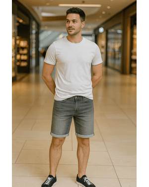 Pantaloni scurți Jack&Jones – Griul care se potrivește cu orice 25POS02007