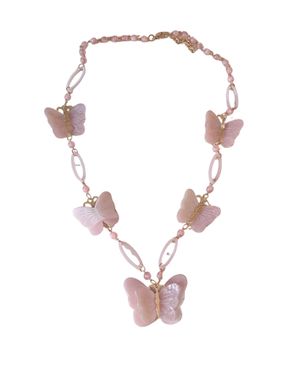 Colier Butterfly Pink