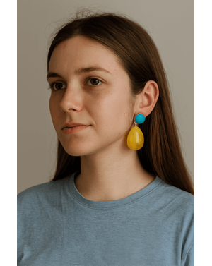 Cercei Blue and Yellow