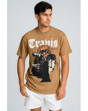 Tricou bărbătesc cu print N2417G8001