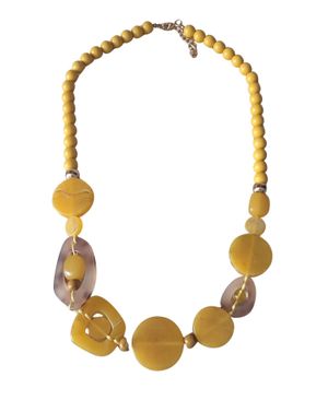 Colier Yellow Bubble